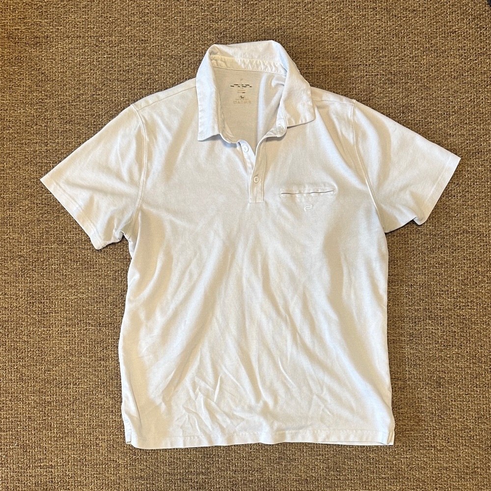 Fabletics Crisp White Polo Shirt